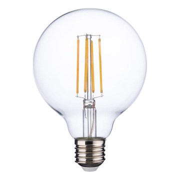 LED Žárovka G95 E27/6,5W/230V 2700K