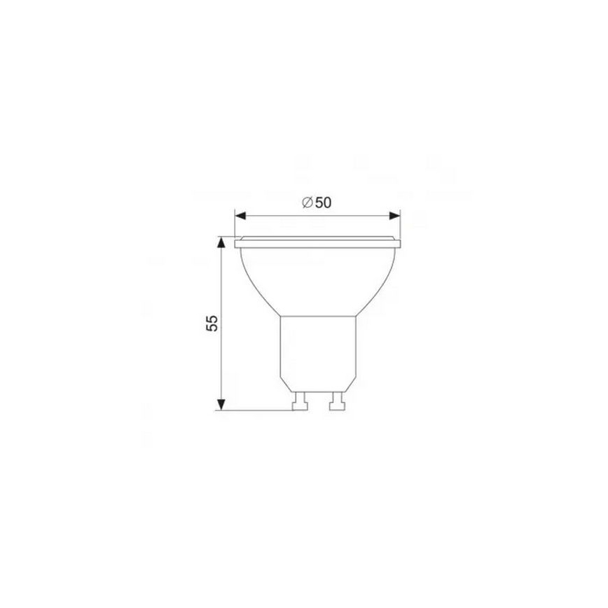 LED Žárovka GU10/1,5W/230V 4000K