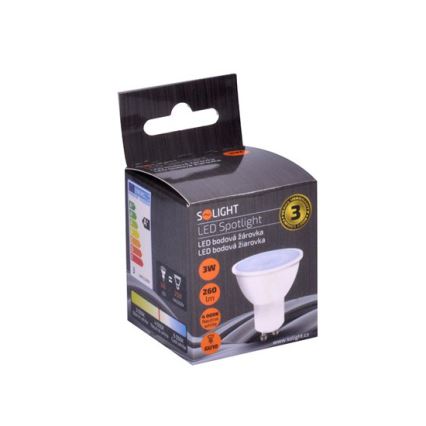 LED žárovka GU10/3W/230V 4000K