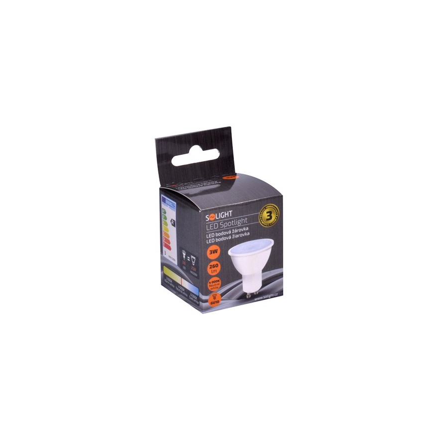 LED žárovka GU10/3W/230V 4000K