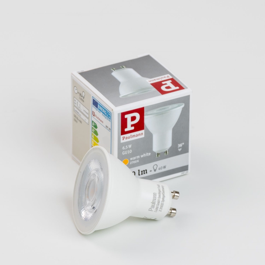 LED Žárovka GU10/6,5W/230V 2700K - Paulmann 28720