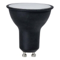 LED Žárovka GU10/6W/230V 3000K černá