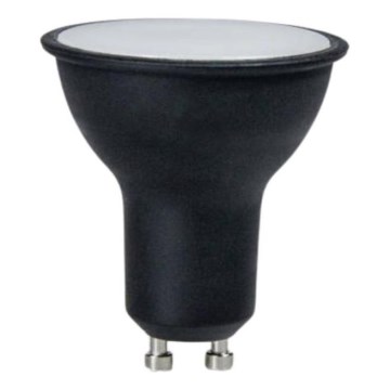 LED Žárovka GU10/6W/230V 3000K černá
