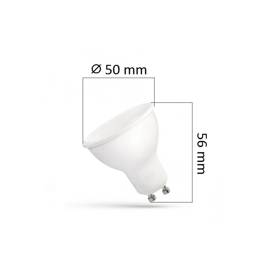 LED Žárovka GU10/6W/230V 4000K