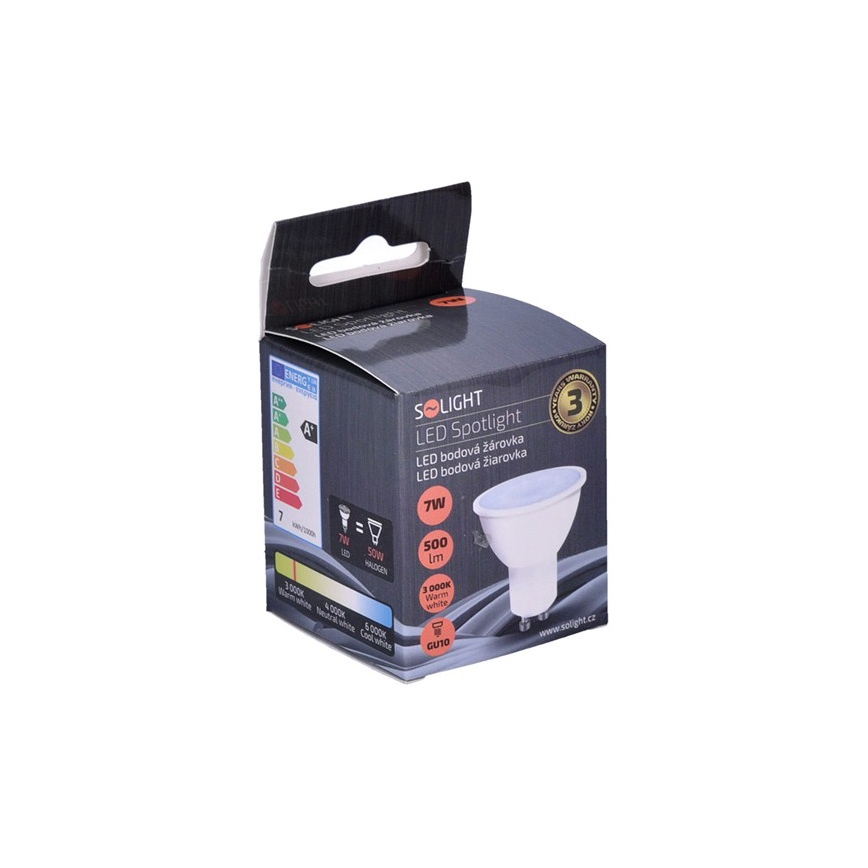 LED žárovka GU10/7W/230V 3000K