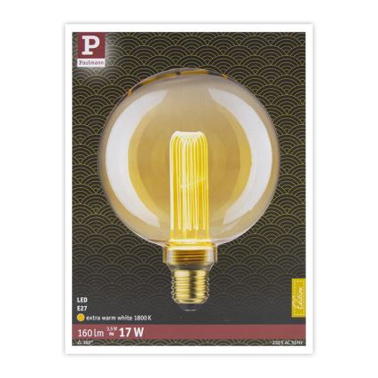 LED Žárovka INNER G125 E27/3,5W/230V 1800K - Paulmann 28875