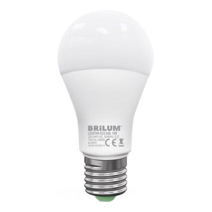 LED Žárovka LEDSTAR ECO A60 E27/15W/230V 4000K