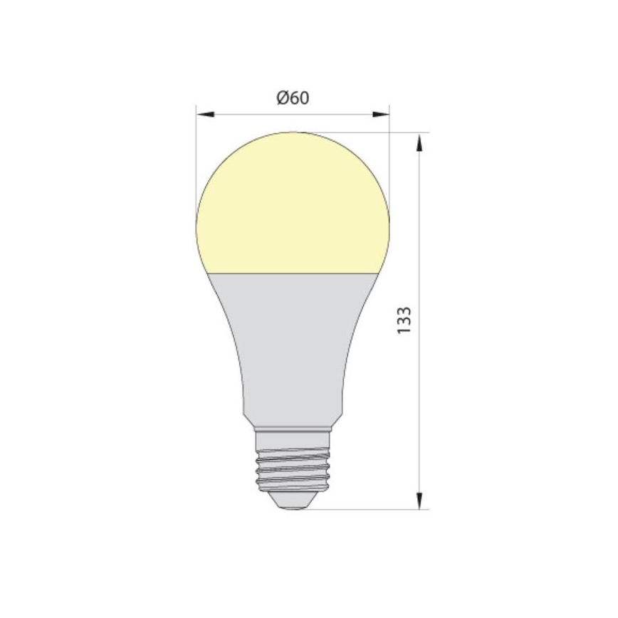 LED Žárovka LEDSTAR ECO A65 E27/20W/230V 4000K