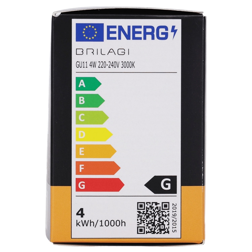 LED Žárovka MR11 GU10/4W/230V 3000K - BRILAGI