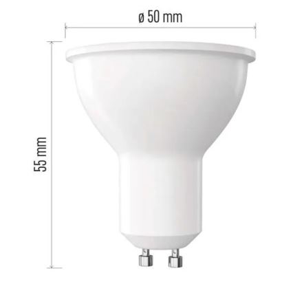 LED Žárovka MR16 GU10/3W/230V 4000K Energetická třída A