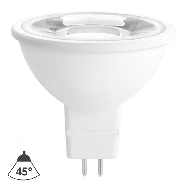 LED Žárovka MR16 GU5,3/4W/12V 4000K 45° bílá