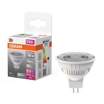 LED Žárovka MR16 GU5,3/5,6W/12V 2700/4000/6500K 36° - Osram