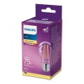 LED Žárovka Philips A60 E27/8,5W/230V 2700K
