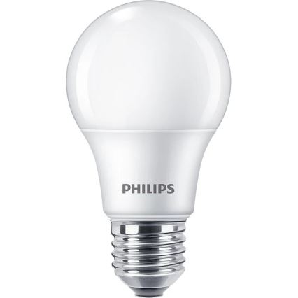 LED Žárovka Philips A60 E27/8W/230V 6500K