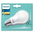 LED Žárovka Philips A60 E27/9W/230V 4000K