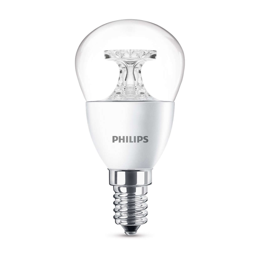 LED žárovka Philips E14/4W/230V 2700K - LUSTER čirá