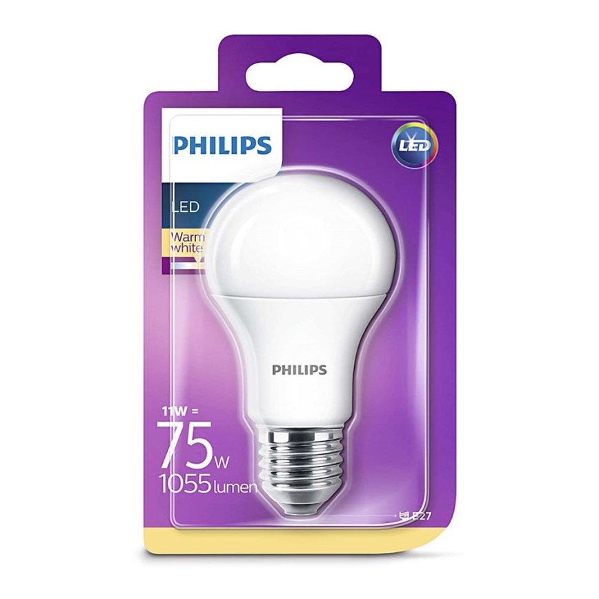 LED žárovka Philips E27/11W/230V 2700K