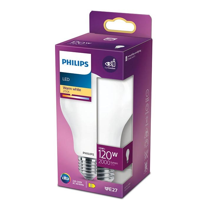 LED Žárovka Philips E27/13W/230V 2700K