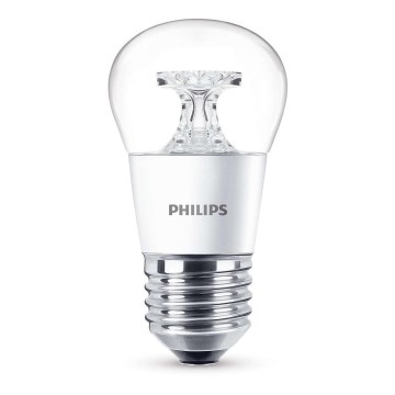 LED žárovka Philips E27/5,5W/230V - LUSTER čirá LED žárovka Philips E27/5,5W/230V - LUSTER čirá
