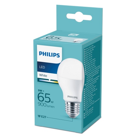 LED Žárovka Philips E27/9W/230V 3000K
