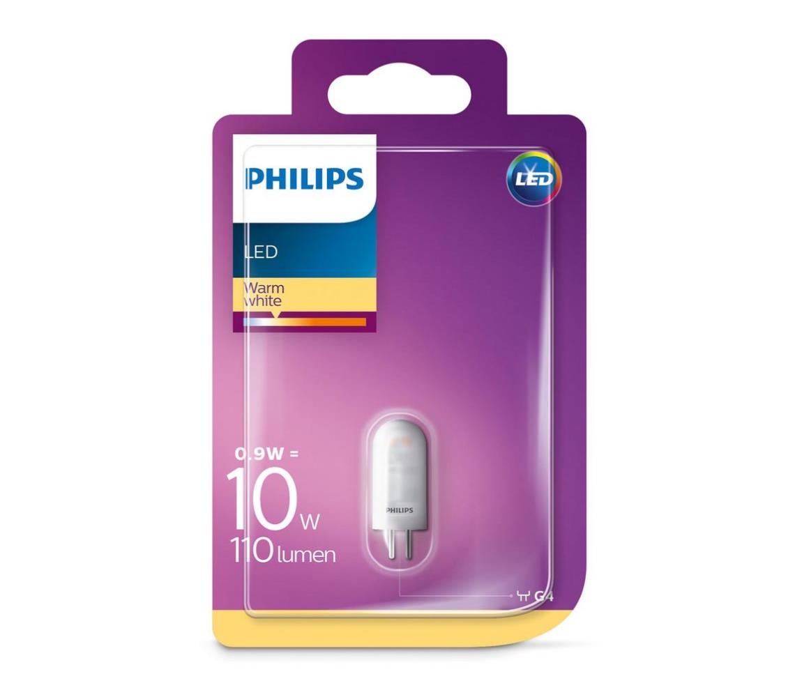 Philips LED Žárovka Philips G4/0,9W/12V 2700K P4218