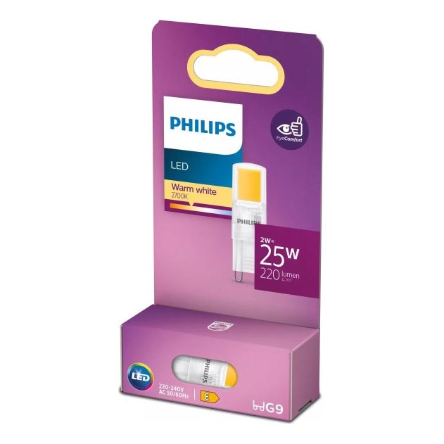 LED Žárovka Philips G9/2W/230V 2700K
