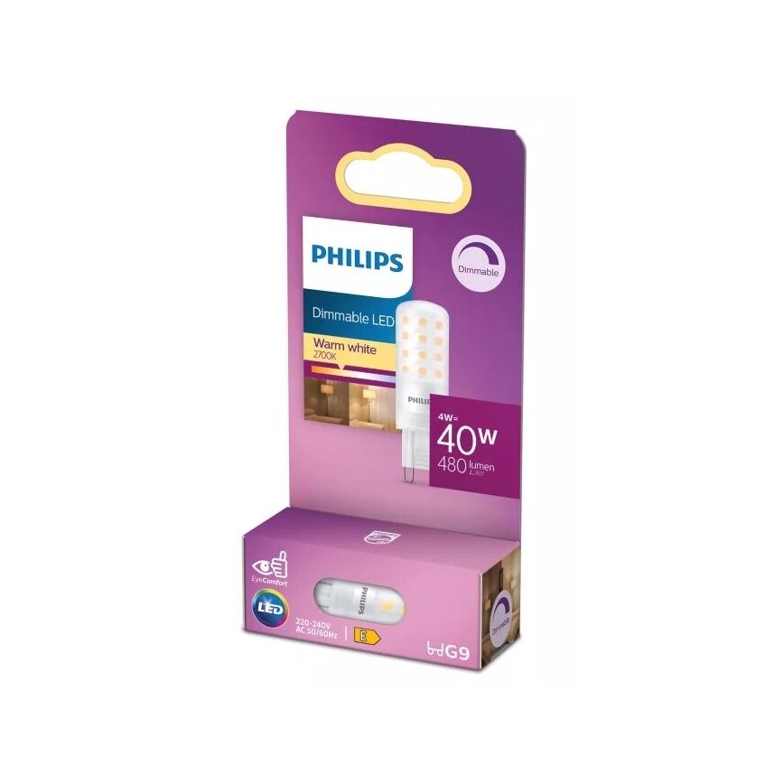 LED Žárovka Philips G9/4W/230V 2700K