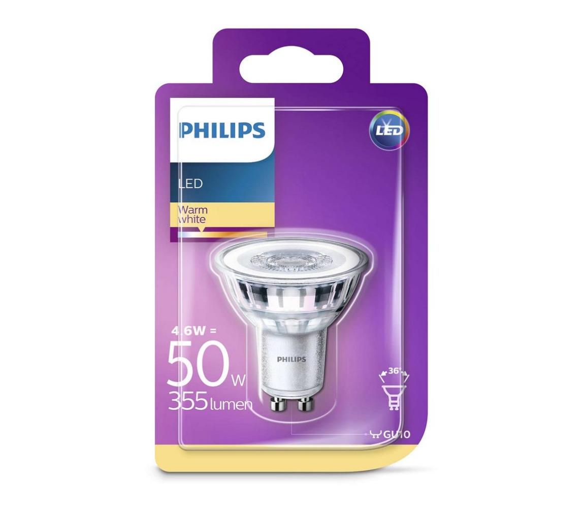Philips LED Žárovka Philips GU10/4,6W/230V 2700K P3272