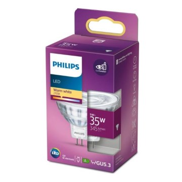 LED Žárovka Philips GU5,3/5W/12V 2700K