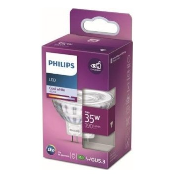 LED Žárovka Philips GU5,3/5W/12V 4000K
