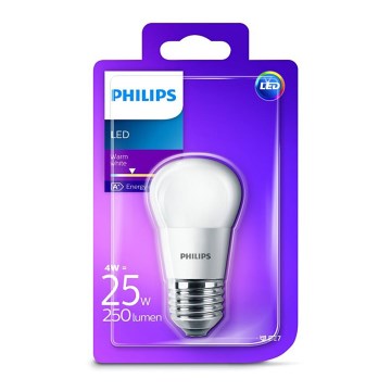 LED Žárovka Philips LUSTER E27/4W/230V LED Žárovka Philips LUSTER E27/4W/230V