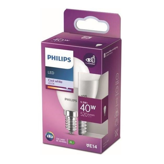 LED Žárovka Philips P45 E14/5,5W/230V 4000K
