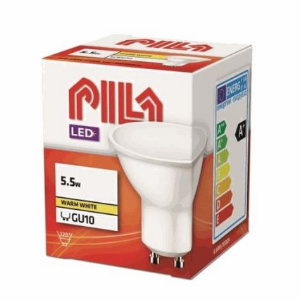 LED Žárovka Philips Pila GU10/5,5W/230V 2700K