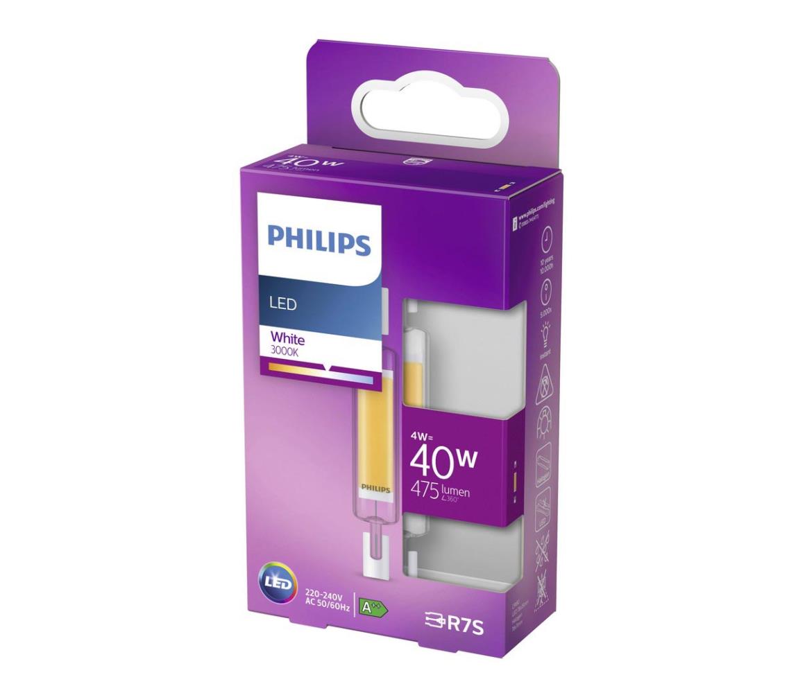 Philips LED Žárovka Philips R7s/4W/230V 3000K 78 mm P4827