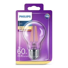 LED Žárovka Philips VINTAGE A60 E27/7W/230V 2700K
