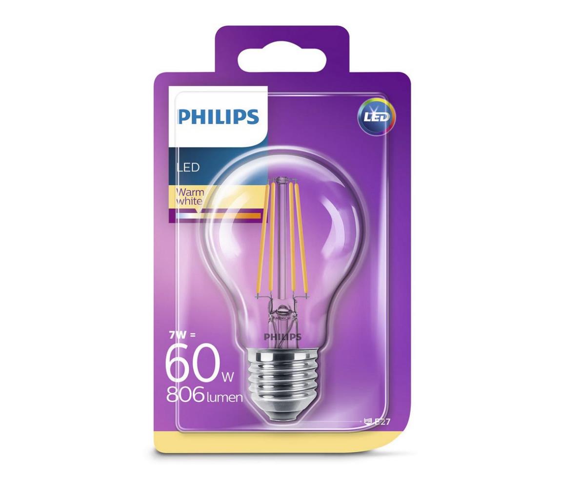 Philips LED Žárovka Philips VINTAGE A60 E27/7W/230V 2700K P3893