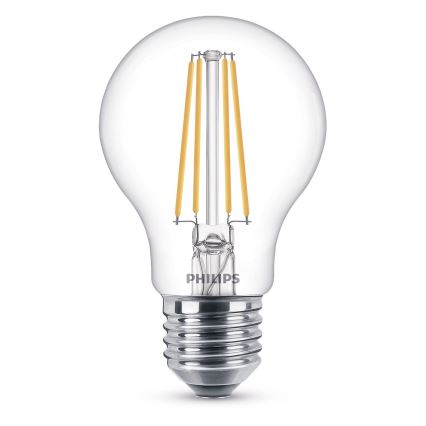 LED Žárovka Philips VINTAGE A60 E27/7W/230V 2700K