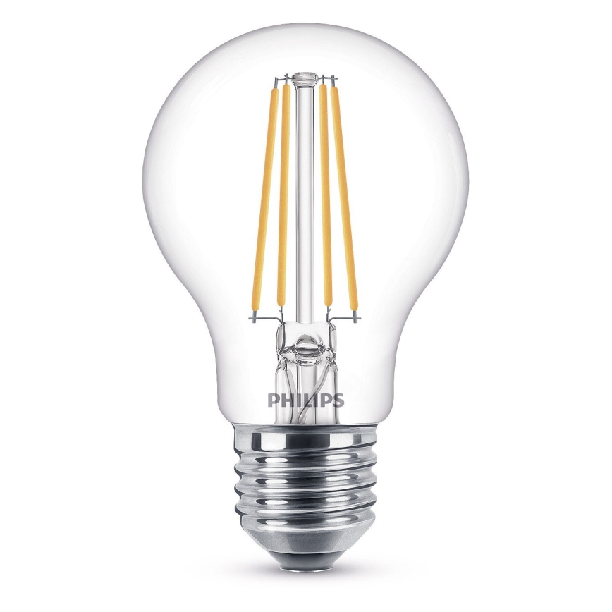 LED Žárovka Philips VINTAGE A60 E27/7W/230V 2700K