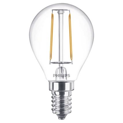 LED Žárovka Philips VINTAGE E14/2W/230V 2700K