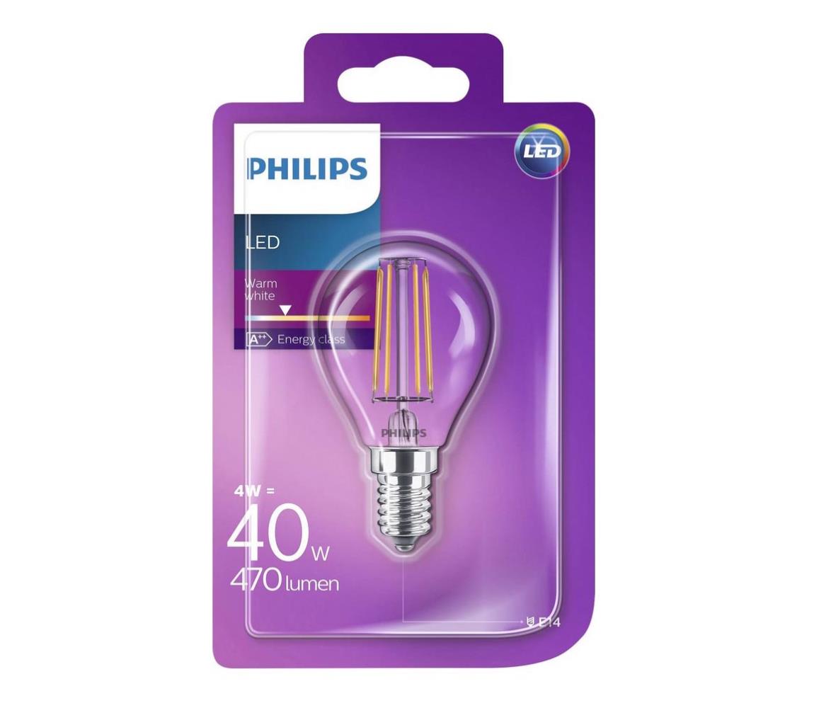 Philips LED Žárovka Philips VINTAGE P45 E14/4W/230V 2700K P3895