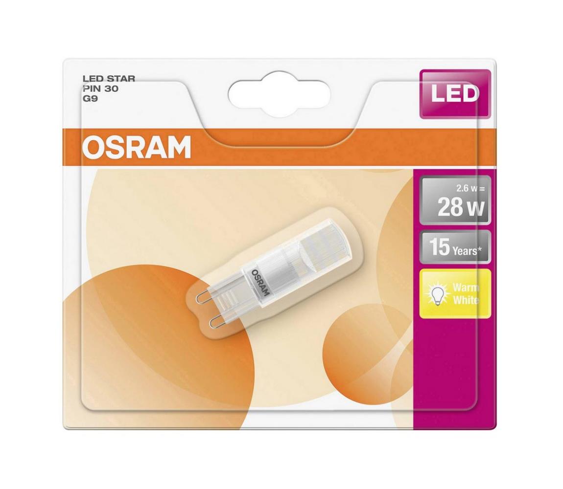 Osram LED Žárovka PIN G9/2,6W/230V 2700K