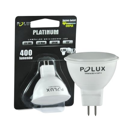 LED Žárovka PLATINUM GU5,3/MR16/4,9W/12V 3000K