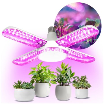 LED Žárovka pro růst rostlin PLANTY E27/40W/230V 1200K