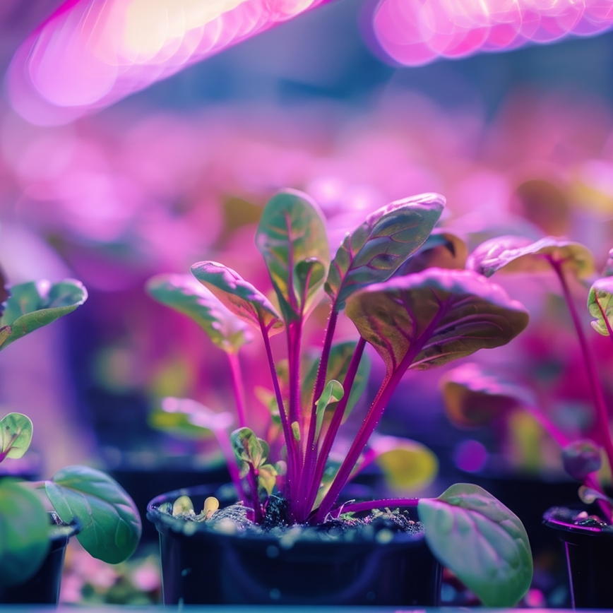 LED Žárovka pro růst rostlin VITABLOOM E27/9W/230V 1200K černá - Brilagi