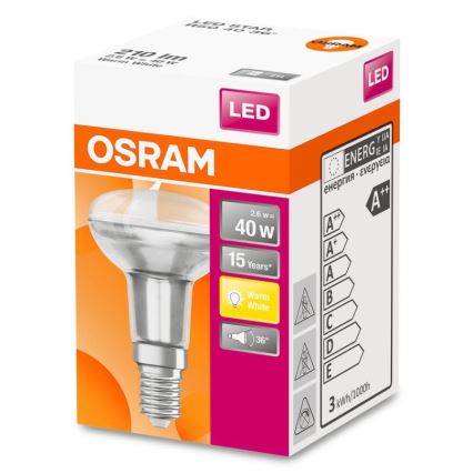 LED Žárovka R50 E14/2,6W/230V 2700K - Osram