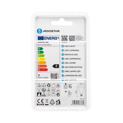 LED Žárovka R50 E14/7W/230V 3000K - Aigostar