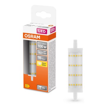 LED Žárovka R7s/13W/230V 2700K 118 mm - Osram