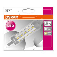 LED Žárovka R7s/6,5W/230V 2700K - Osram 118 mm
