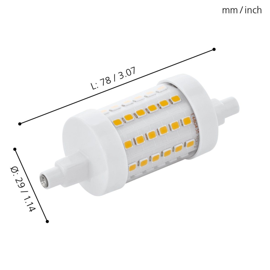 LED Žárovka R7S/7W/230V 2700K 78 mm - Eglo 11829
