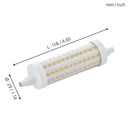 LED Žárovka R7S/9W/230V 2700K 118 mm - Eglo 11831
